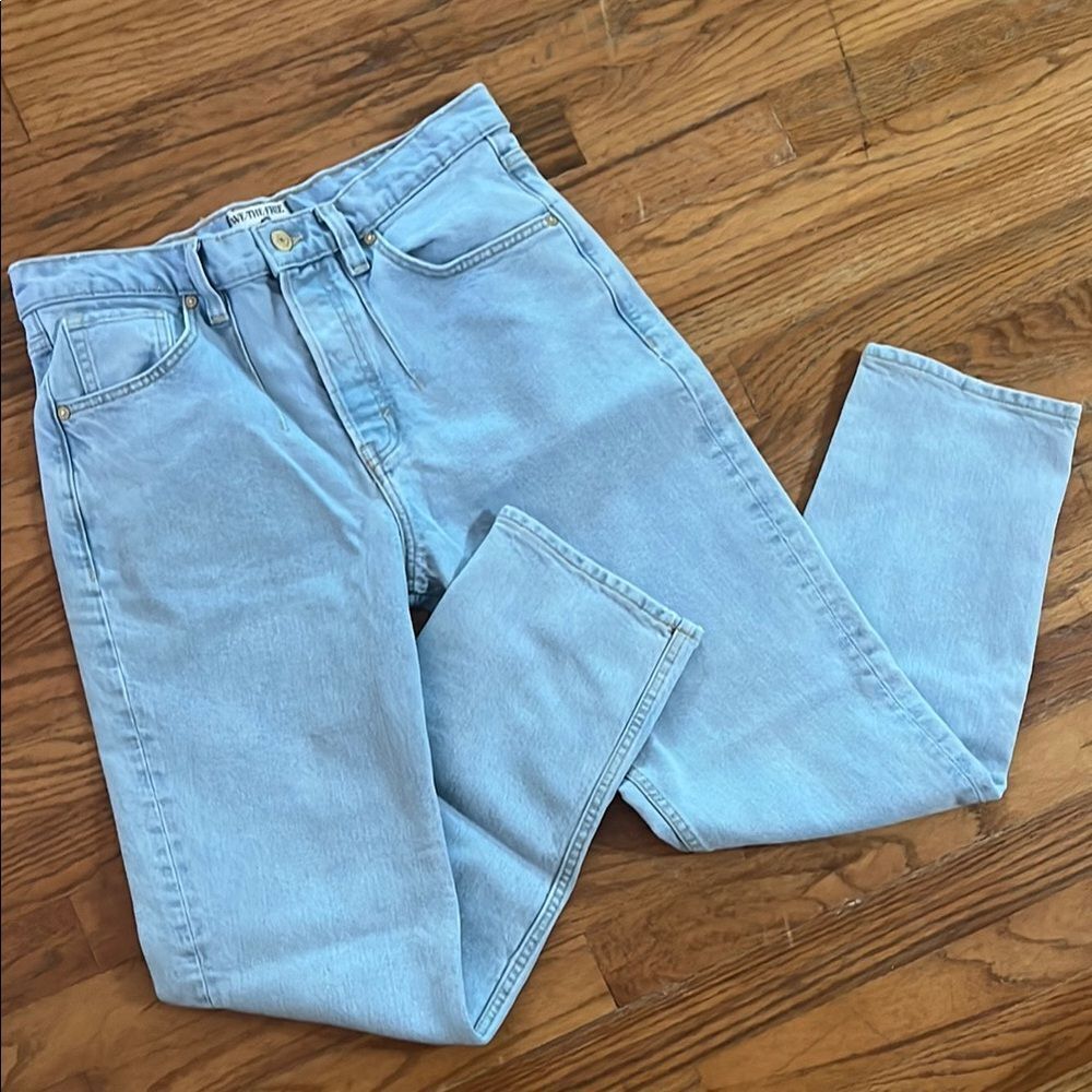 We The Free High Rise Straight Jeans